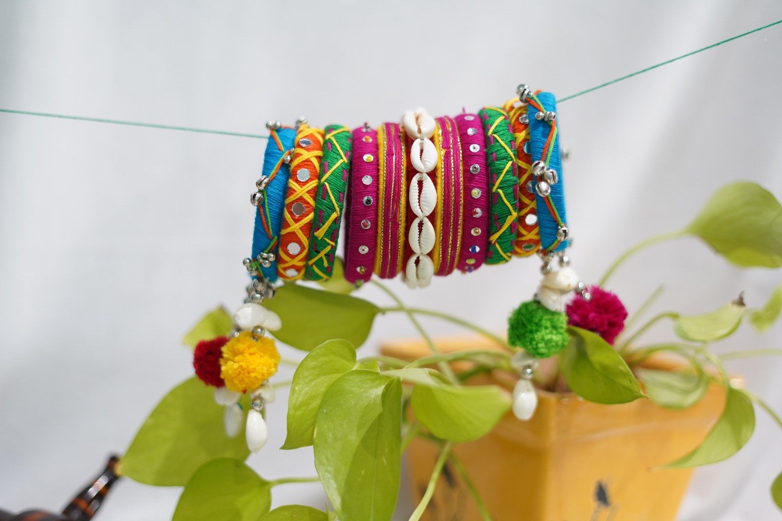 Colorful Indian handmade Bangles