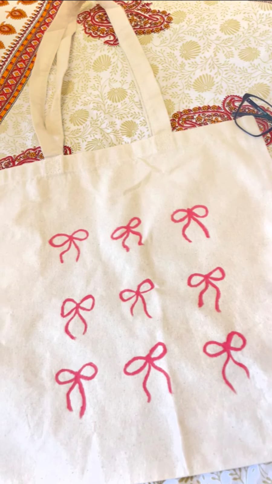 Hand-Painted Tote bag - Image 2