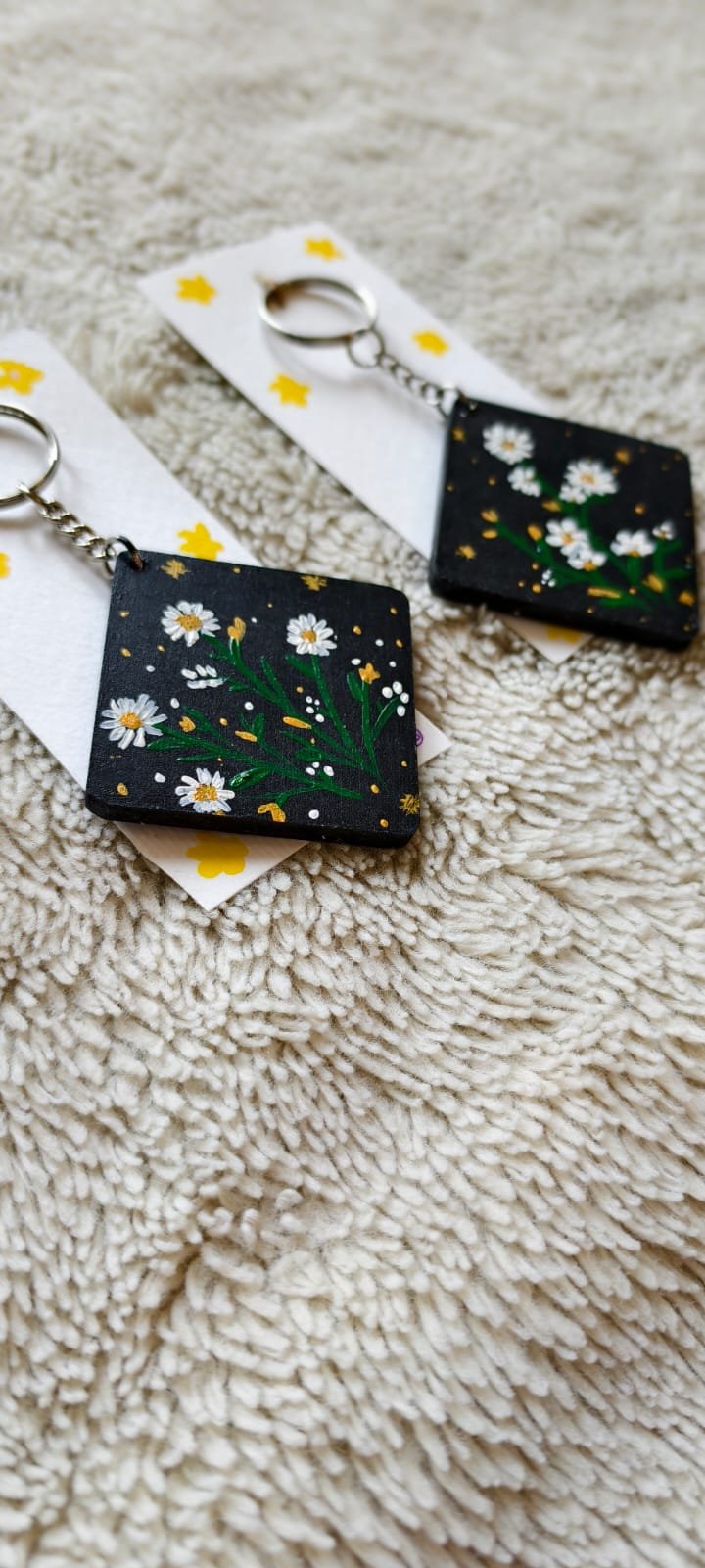 Hand-Painted MDF Keychain - Image 6