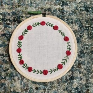 Hand-embroidered Photo Frame Hoop