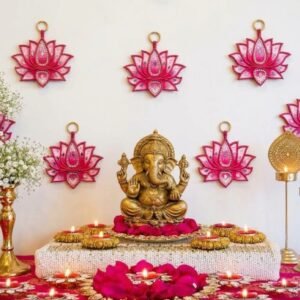Lotus Diya Holder